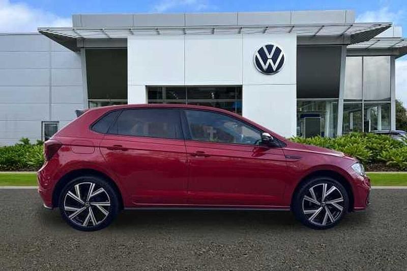 Used VW Polo R-line 95 HP (69 kW) 2024 Red Hatchback