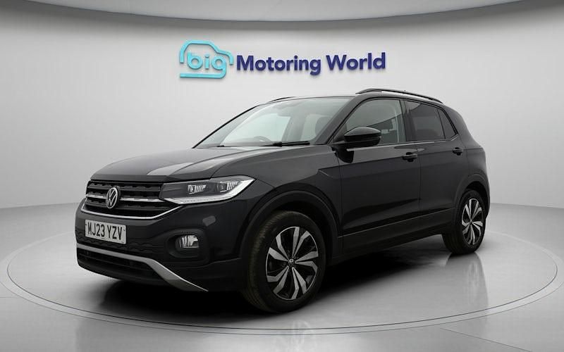 Used VW T-Cross Black Edition 110 HP (80 kW) 2023 Black SUV