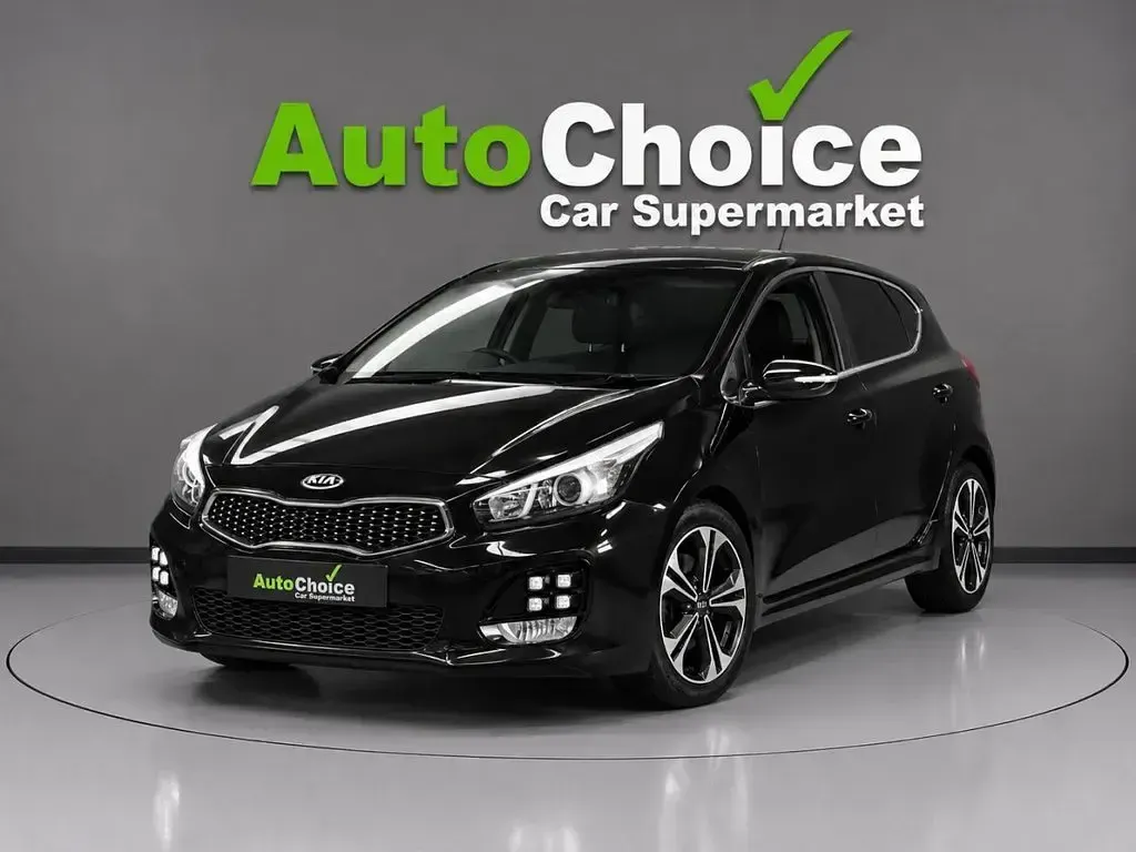 Used Kia Ceed GT-Line 118 HP (86 kW) 2018 Black Hatchback