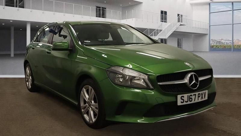 Kryptonite green Used 2017 Mercedes A180 Hatchback | £10,675 (Good price) - Image 1/4