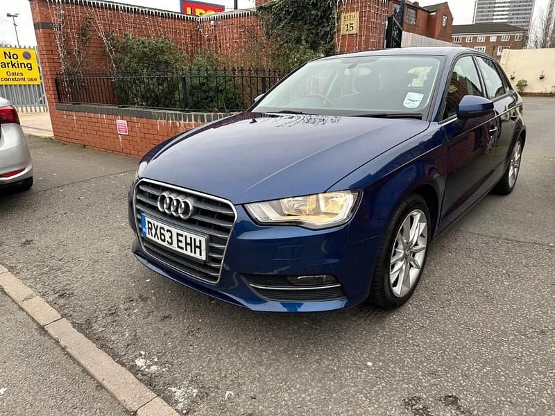 Used Audi A3 2013 Blue Hatchback