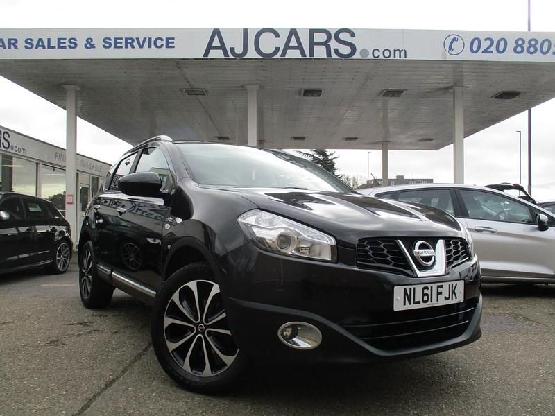 Used Nissan Qashqai N-TEC 117 HP (86 kW) 2011 Black SUV