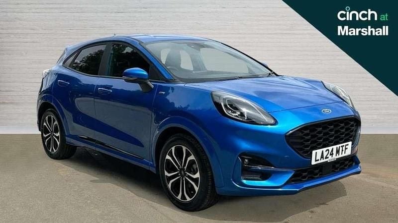Blue Used 2024 Ford Puma ST-Line SUV | £18,799 - Image 1/4