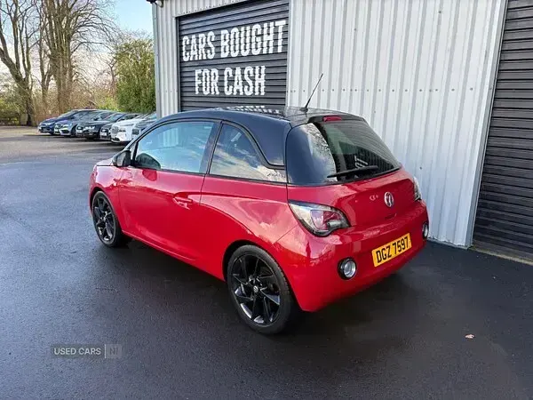 Used Vauxhall Adam 70 HP (51 kW) 2016 Red Hatchback