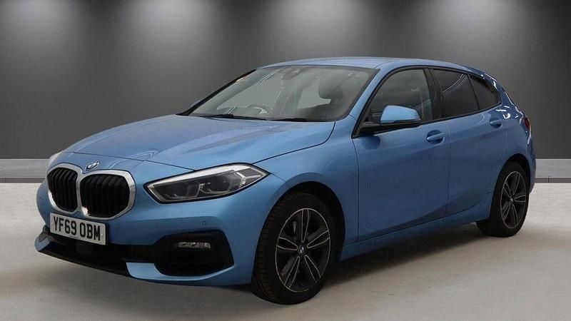 Used BMW M140 Sport Line 140 HP (102 kW) 2019 Blue Hatchback