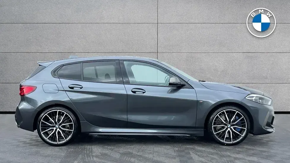 Used BMW M135 Shadowline 302 HP (222 kW) 2020 Grey Hatchback
