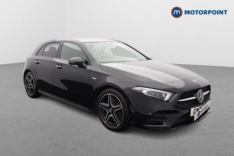 Black Used 2021 Mercedes A250 AMG Line Premium Plus Hatchback | £24,899 (Expensive) - Image 1/4