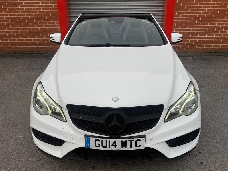 Used Mercedes E220 AMG 2014 White Cabriolet