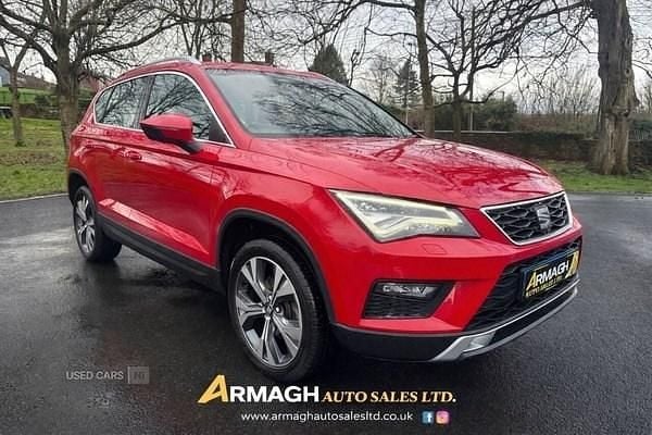 Used Seat Ateca Ecomotive 115 HP (84 kW) 2018 Red SUV