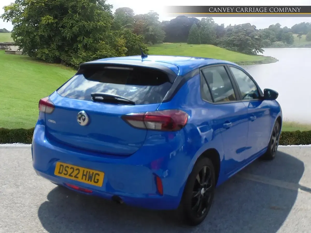 Used Vauxhall Corsa Edition 75 HP (55 kW) 2022 Blue Hatchback