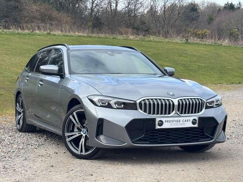 Grey Used 2024 BMW 330e M Sport Estate | £37,599 (Good price) - Image 1/4