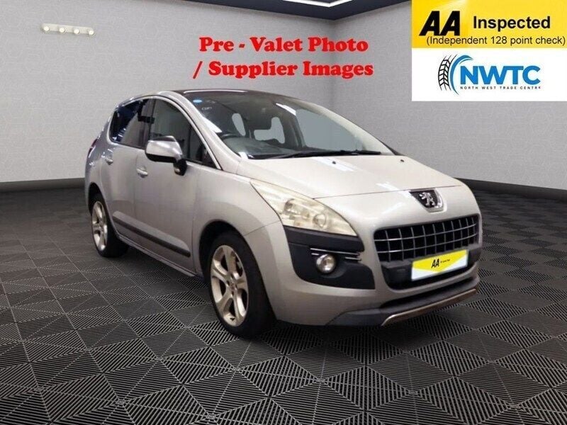 Silver Used 2012 Peugeot 3008 Allure SUV | £3,895 (Good price) - Image 1/3