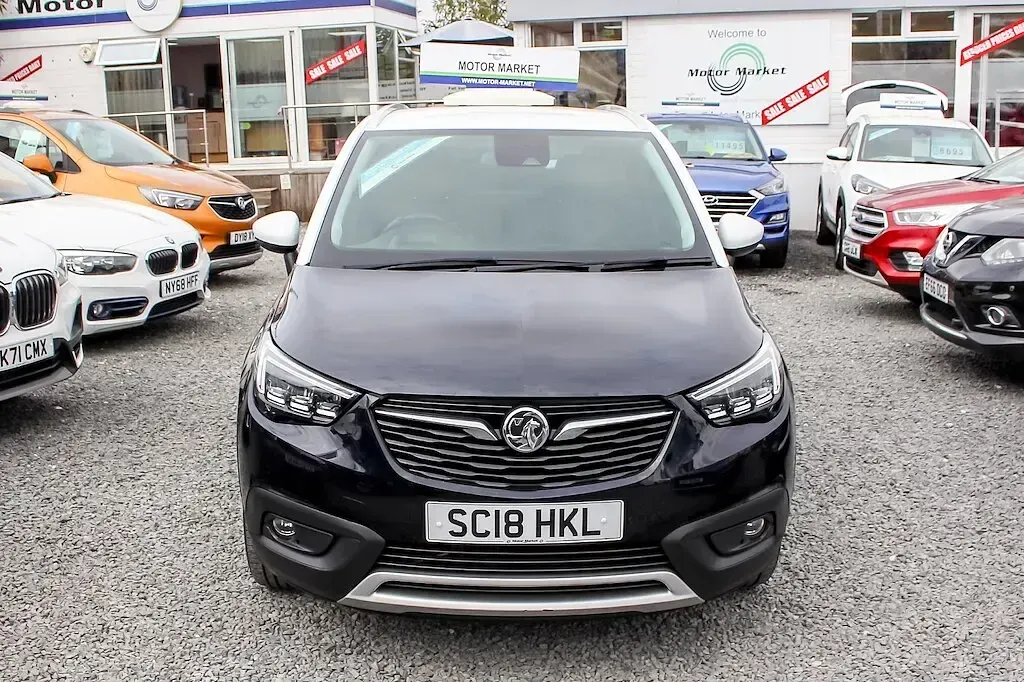 Used Vauxhall Crossland X Ultimate 130 HP (95 kW) 2018 Blue SUV