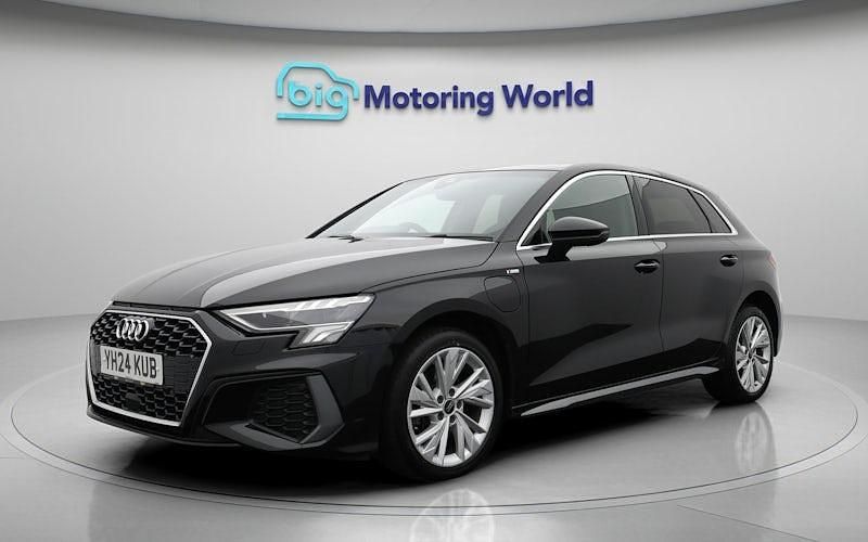 Used Audi A3 Sportback e-tron S-Line 204 HP (150 kW) 2024 Black Hatchback