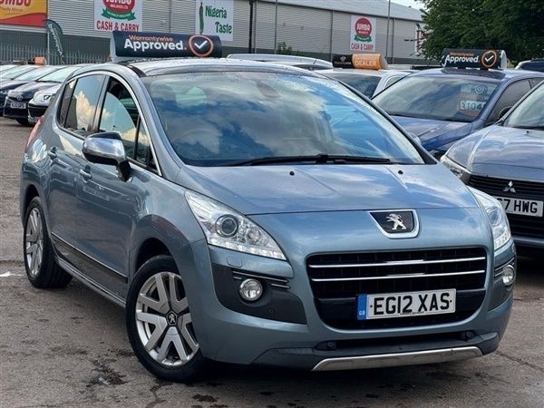 Blue Used 2012 Peugeot 3008 SUV | £5,475 (Fair price) - Image 1/1