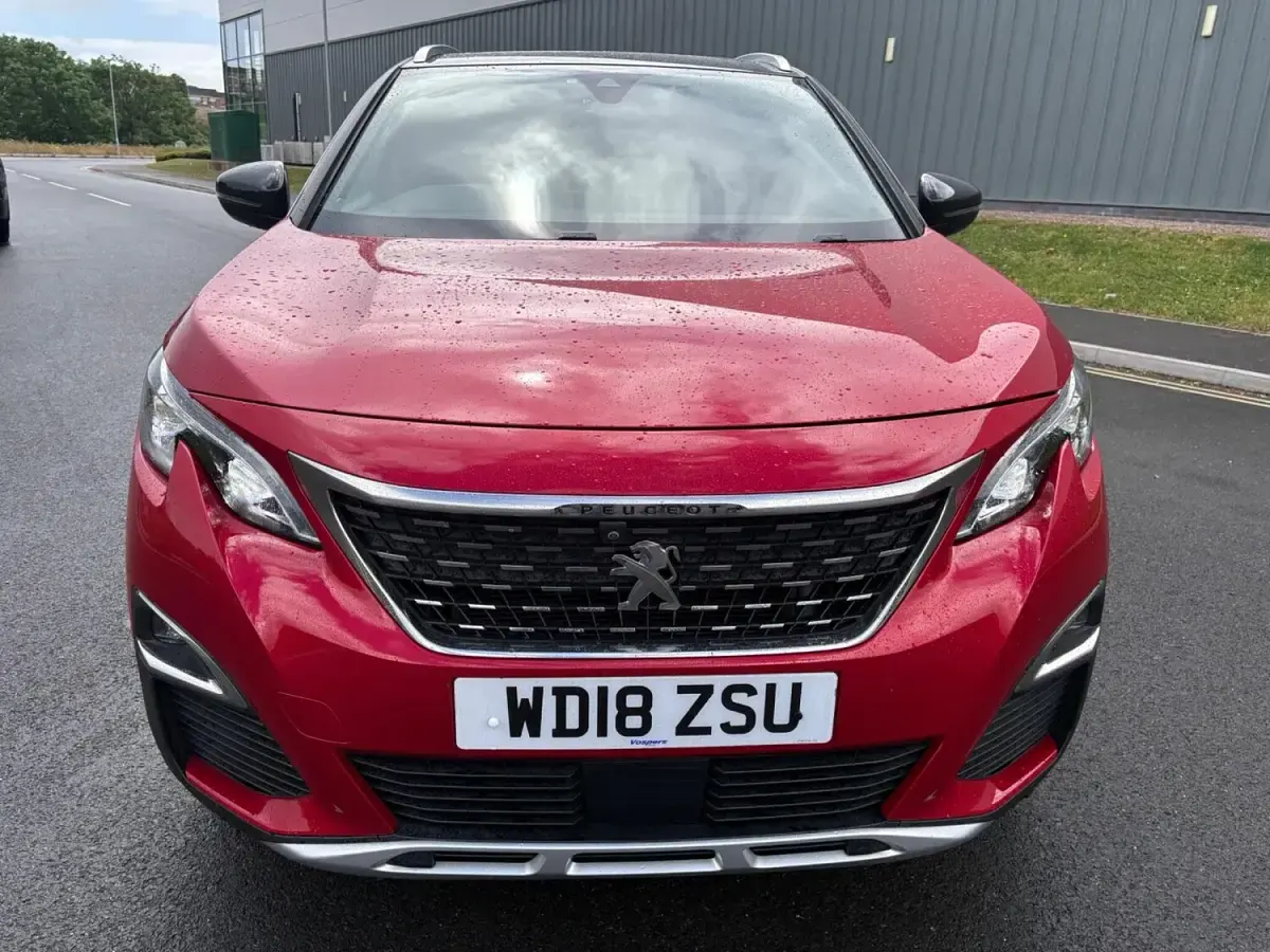 Used Peugeot 3008 GT-line 130 HP (95 kW) 2018 Red SUV