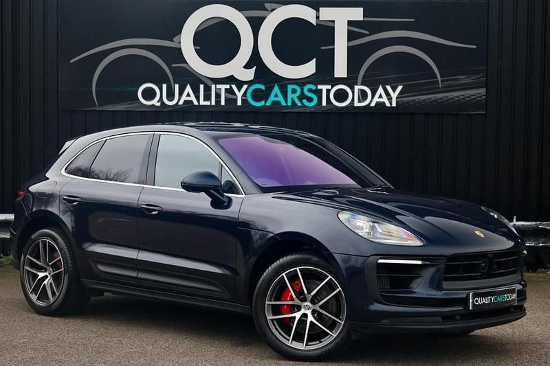 Blue Used 2021 Porsche Macan S SUV | £44,995 (Fair price) - Image 1/4