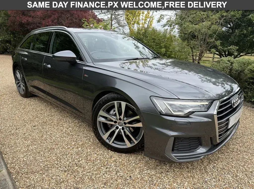 Used Audi A6 S-Line 204 HP (150 kW) 2019 Grey Estate