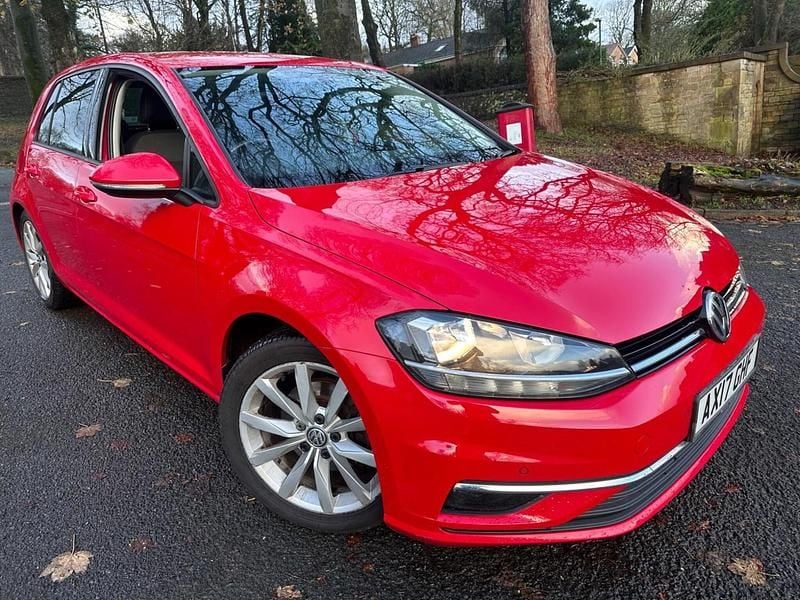 Used VW Golf VII GT 150 HP (110 kW) 2017 Red Hatchback