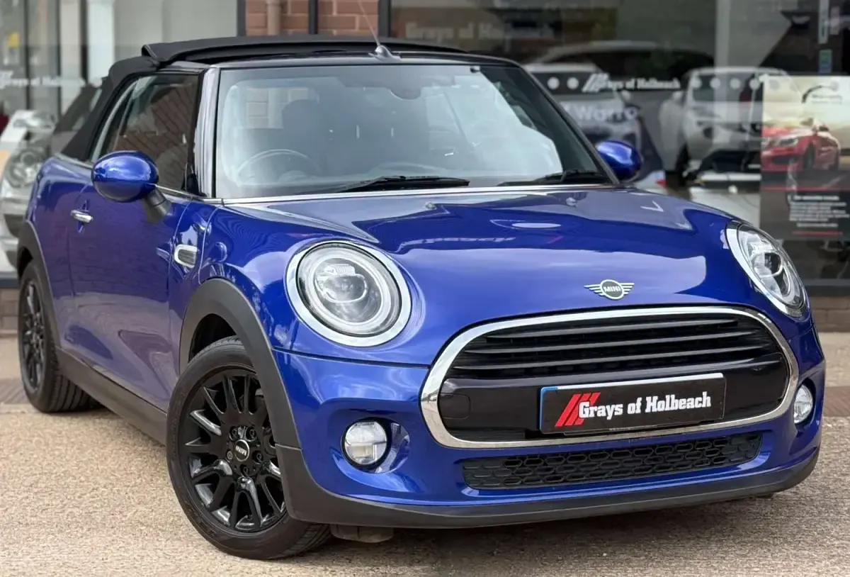 Used Mini Cooper Cabriolet 2018 Blue Cabriolet