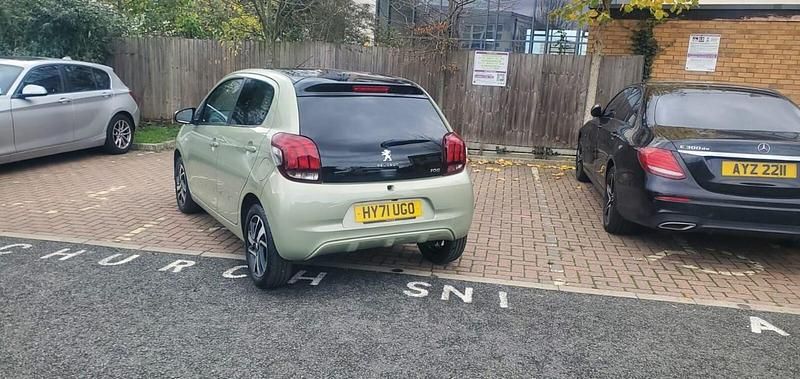 Used Peugeot 108 Allure 2021 Green Hatchback