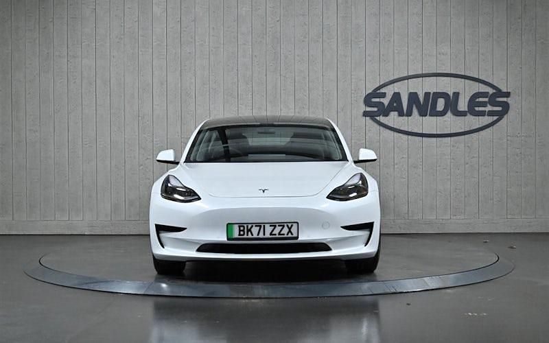Used Tesla Model 3 Standard Range 208 kW (283 HP) 2021 White Sedan