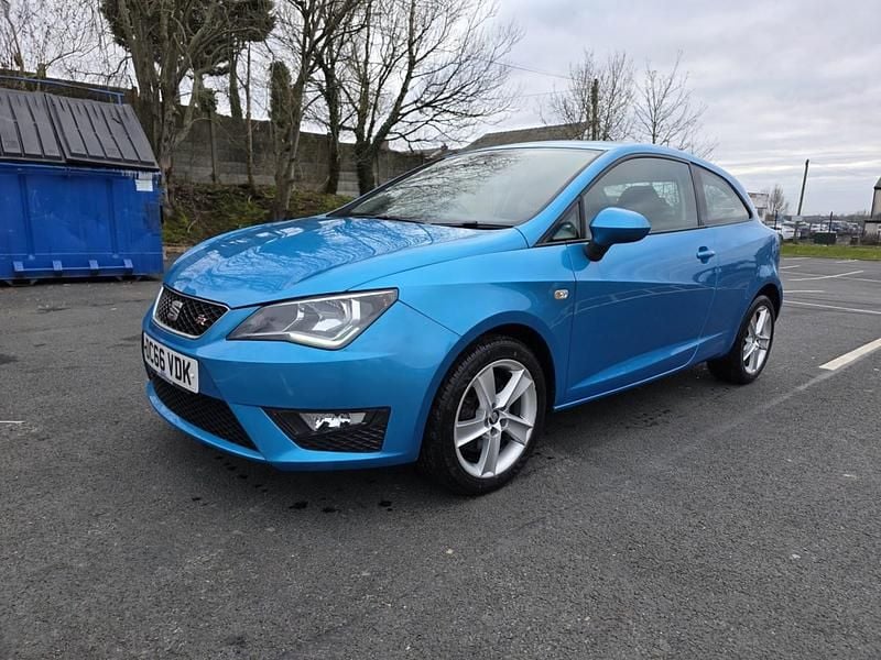 Used Seat Ibiza FR 90 HP (66 kW) 2017 Blue Hatchback