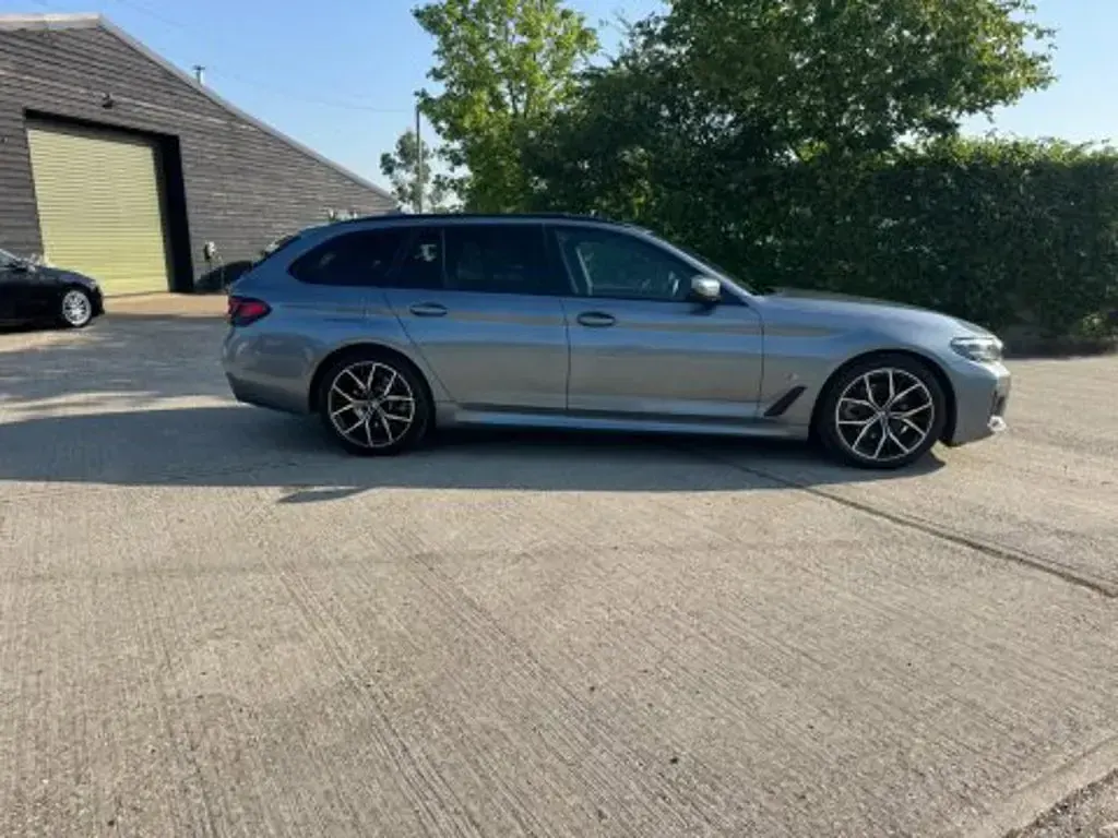 Used BMW 520 M Sport 2021 Blue Sedan