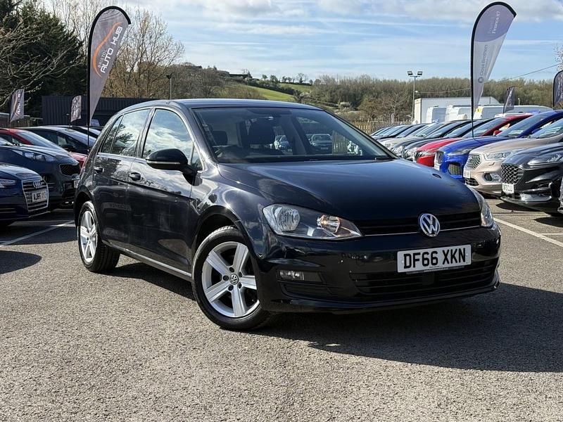 Used VW Golf VII Edition 125 HP (91 kW) 2016 Black Hatchback