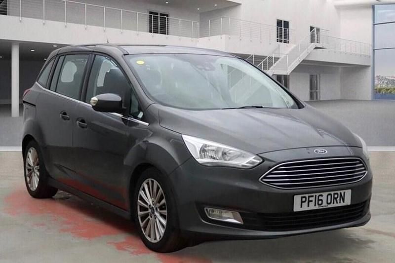 Used Ford Grand C-Max Titanium 150 HP (110 kW) 2016 Grey MPV