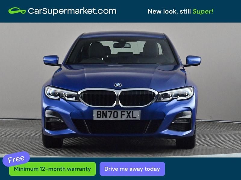 Used BMW 330e M Sport 2020 Blue Sedan
