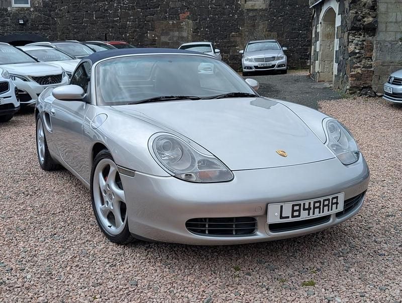 Used Porsche Boxster 248 HP (182 kW) 2002 Silver Cabriolet