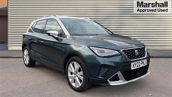Green Used 2022 Seat Arona Xperience SUV | £13,447 (Fair price) - Image 1/4