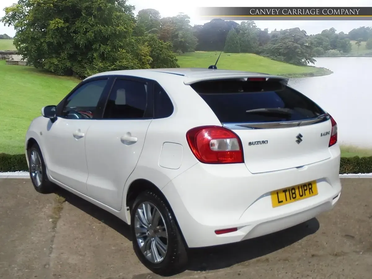 Used Suzuki Baleno SZ-T 111 HP (81 kW) 2018 White Hatchback