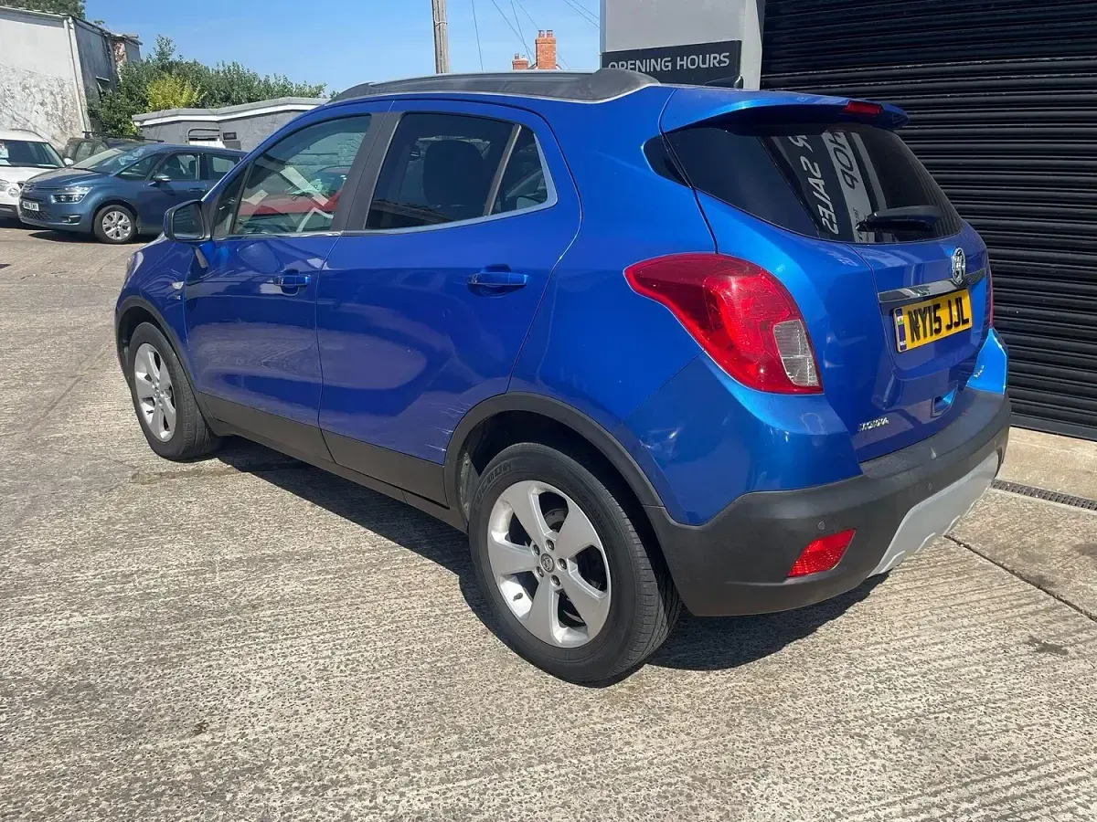 Used Vauxhall Mokka S 136 HP (100 kW) 2015 Blue SUV