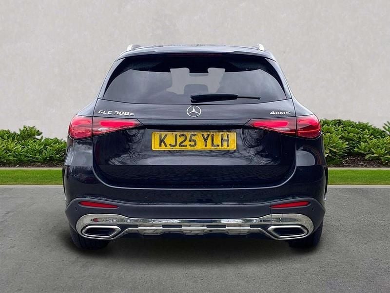 Used Mercedes GLC300e AMG line 2025 Black Estate
