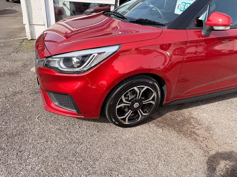 Used MG MG3 Excite 106 HP (77 kW) 2018 Red Hatchback