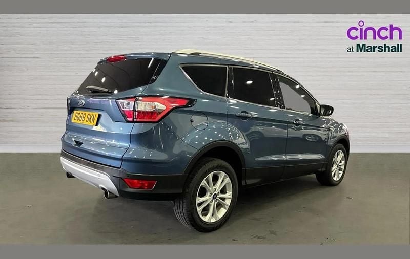 Used Ford Kuga Titanium 120 HP (88 kW) 2018 Blue SUV