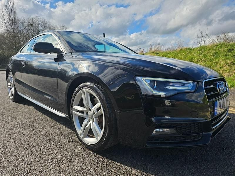 Black Used 2014 Audi A5 S-Line Coupe | £4,990 (Fair price) - Image 1/4