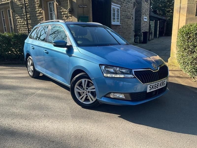 Used Skoda Fabia SE 2018 Blue Estate
