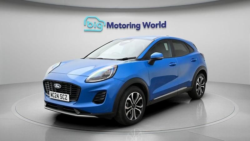 Begagnad Ford Puma Titanium 123 HK (90 kW) 2024 Blå SUV