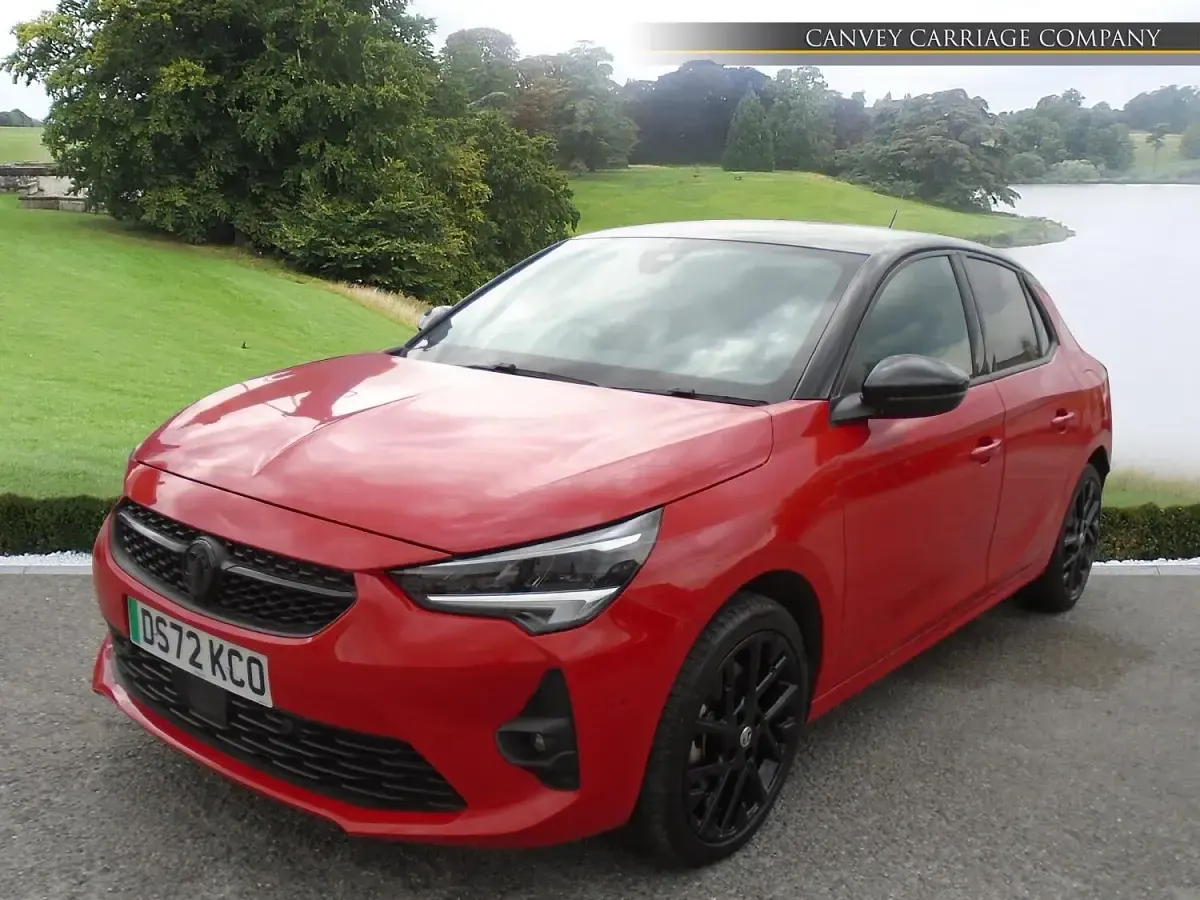 Used Vauxhall Corsa-e Edition 100 kW (136 HP) 2022 Red Hatchback