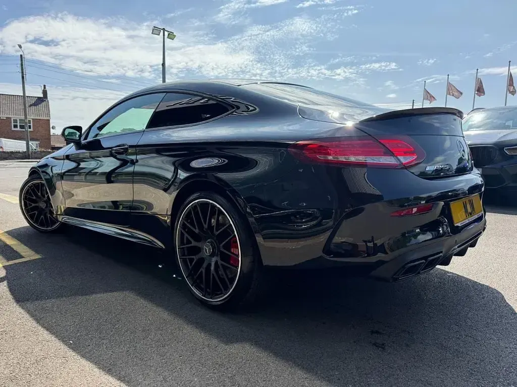 Used Mercedes C63 AMG AMG 510 HP (375 kW) 2018 Black Coupe