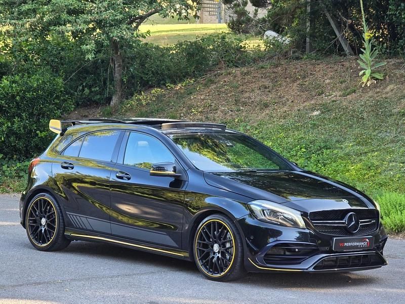 Black Used 2018 Mercedes A45 AMG Edition Hatchback | £27,995 (Fair price) - Image 1/4