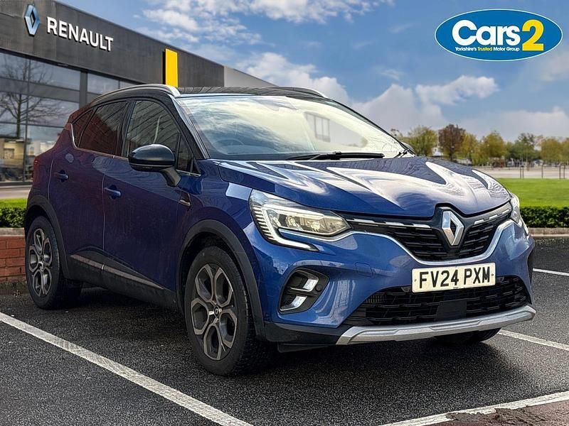 Blue/black Used 2024 Renault Captur Techno SUV | £15,495 (Fair price) - Image 1/4