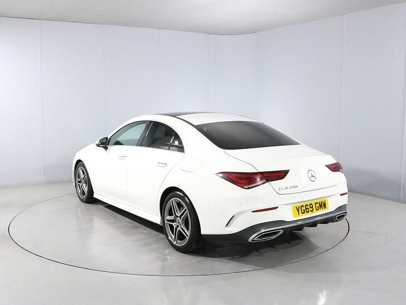 Used Mercedes CLA200 AMG Line Premium Plus 163 HP (119 kW) 2019 White Coupe