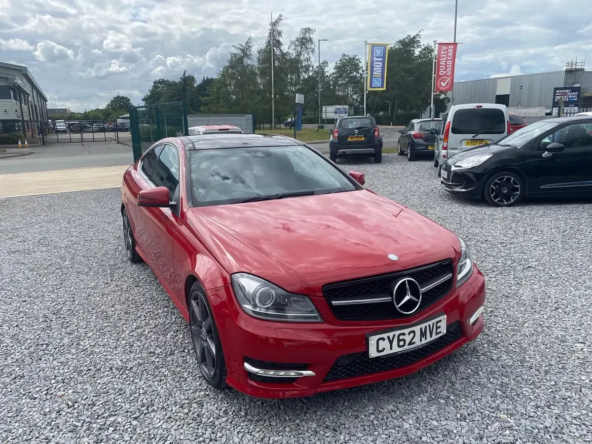 Used Mercedes C180 AMG 2013 Red Coupe