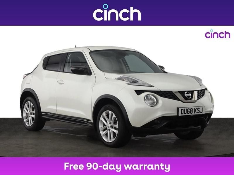 White Used 2018 Nissan Juke SUV | £9,099 (Expensive) - Image 1/3
