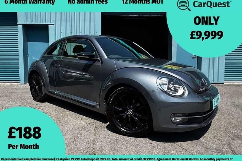 Grey Used 2016 VW Beetle Design Hatchback | £9,999 (Fair price) - Image 1/1