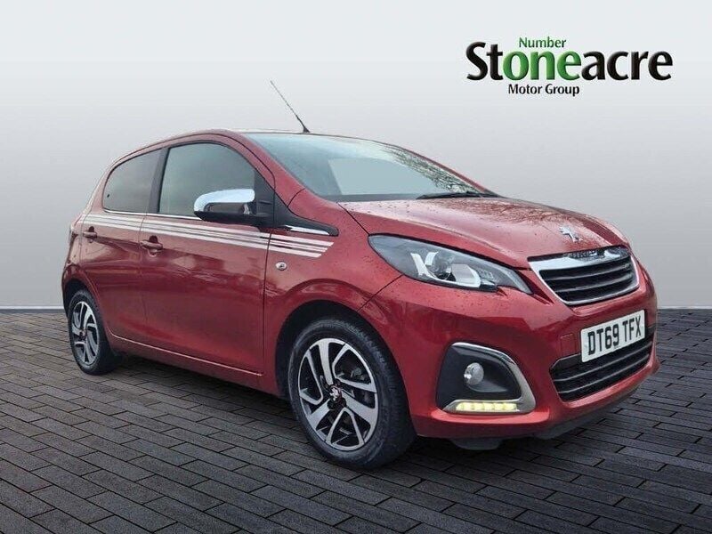 Red Used 2020 Peugeot 108 Collection Hatchback | £7,495 (Good price) - Image 1/4